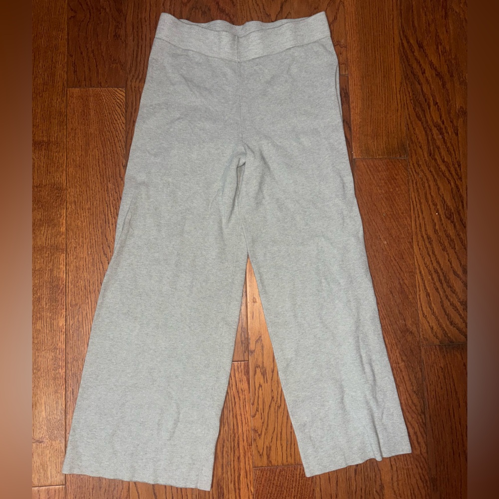 Marled Gray wide leg pants